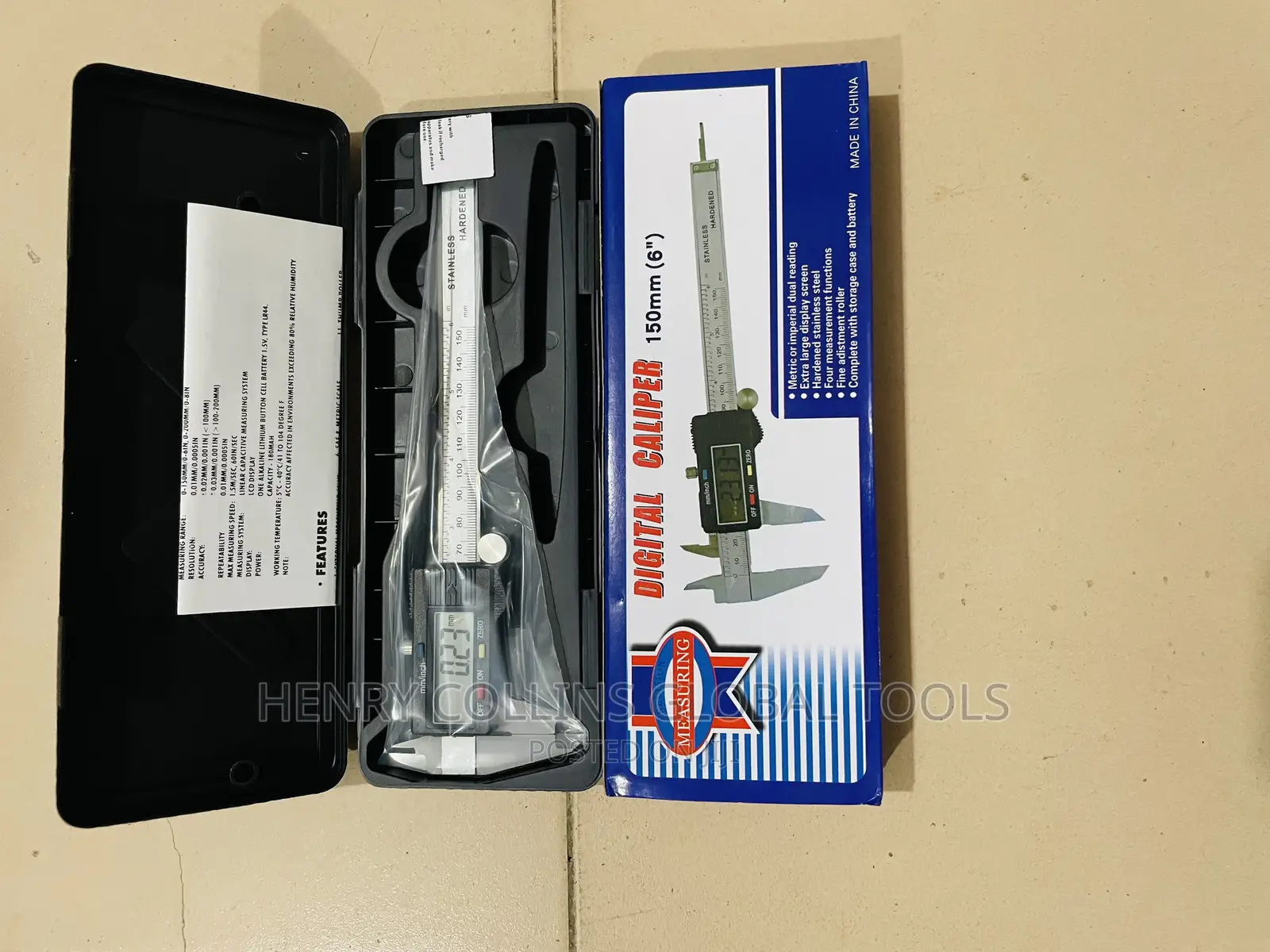 Digital Caliper 6”