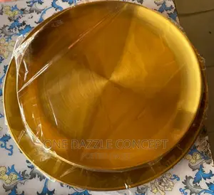 Gold Plate 34cm