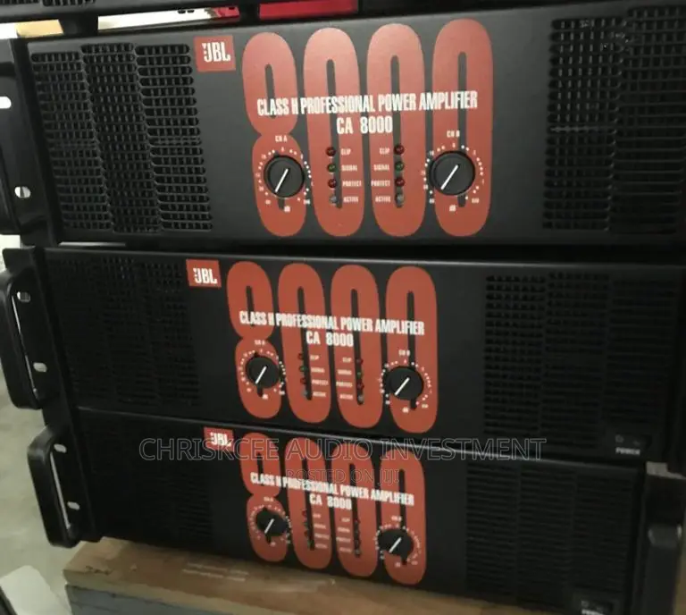 JBL CA8000 Pro Amplifier