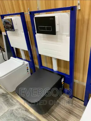 Conceal Black Water Closet With Original Macheni
