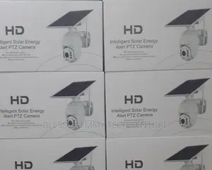 Solar PTZ Camera White With Day and Night Color -4g