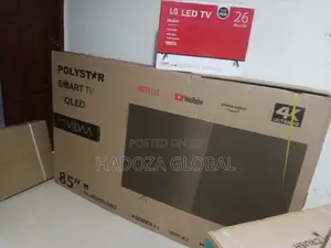 Polystar 85" Qled Smart TV With Youtube