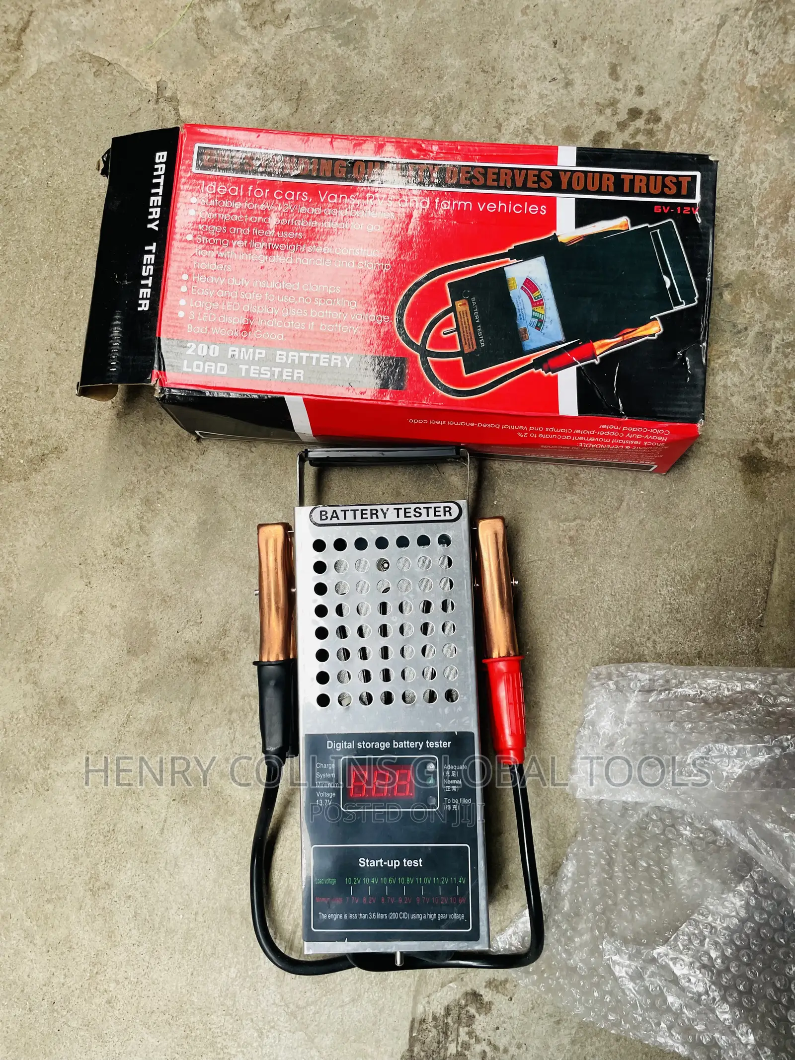 Digital Battery Tester