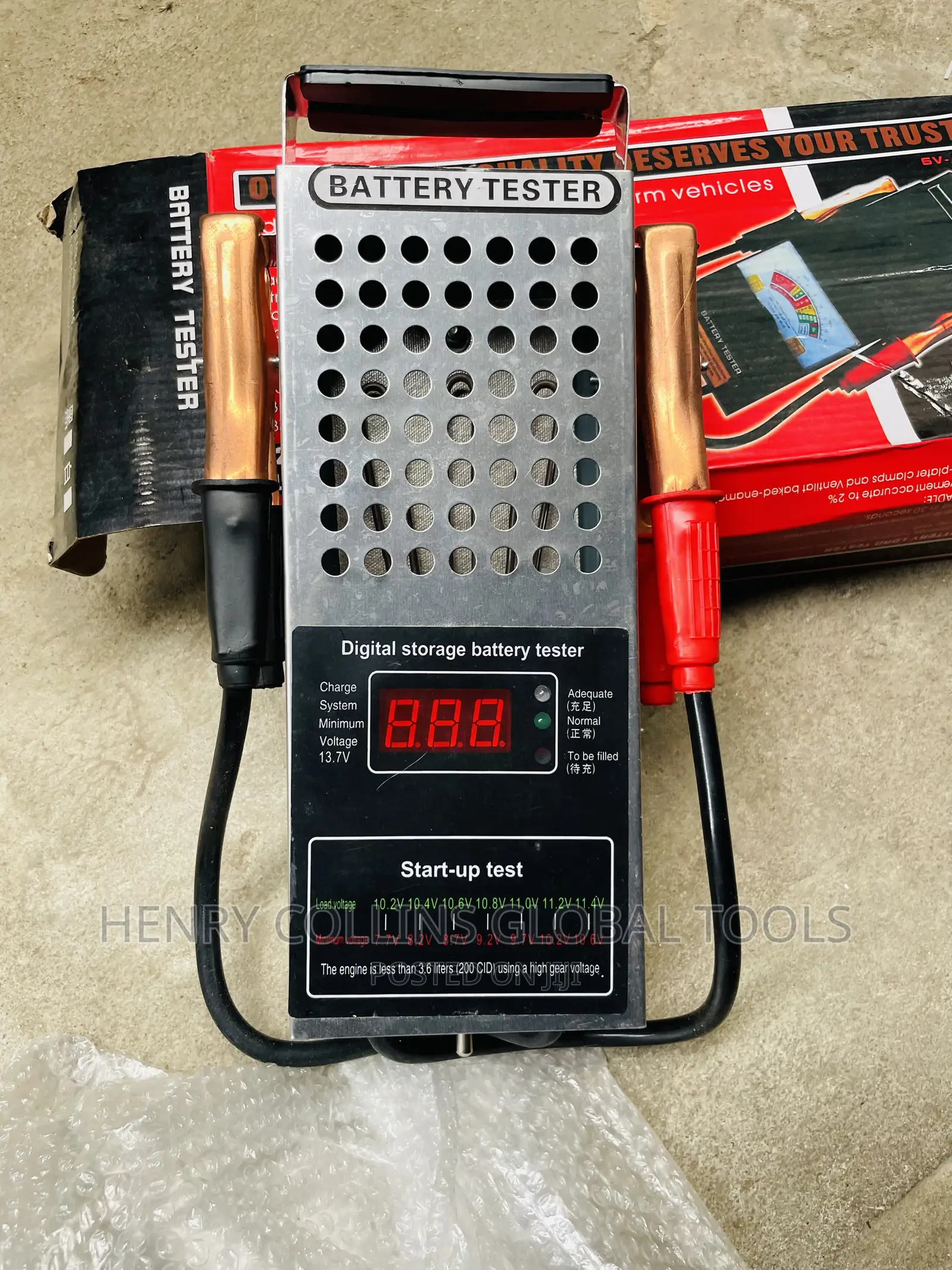 Digital Battery Tester