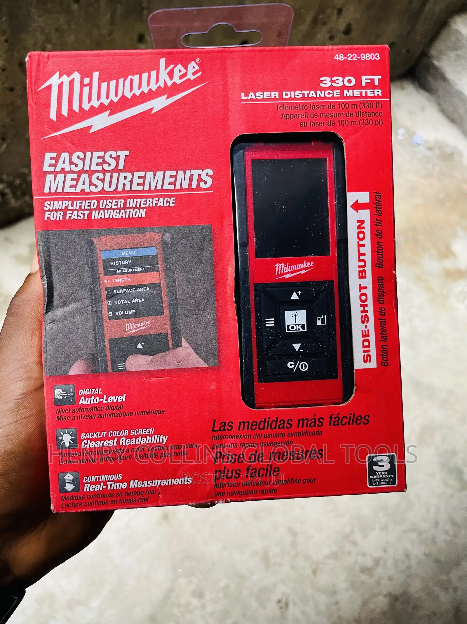 Distance Meter 100m