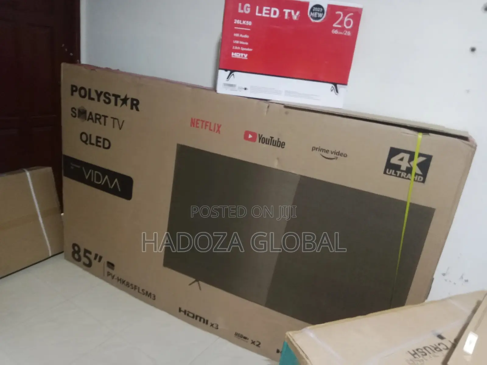 Polystar 85" Qled Smart Tv- Powered by Vidaa