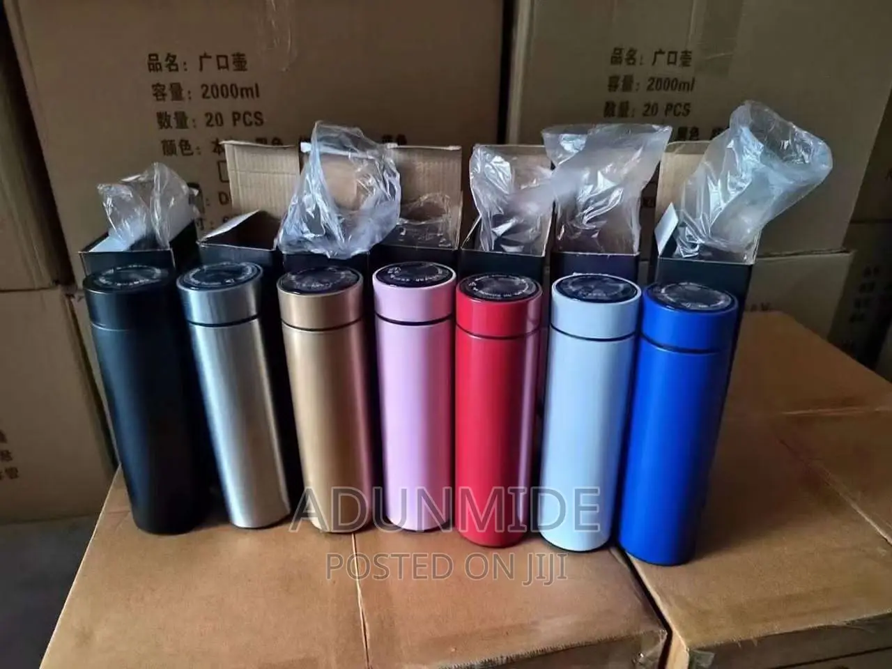 LED Thermo Flask Bottle