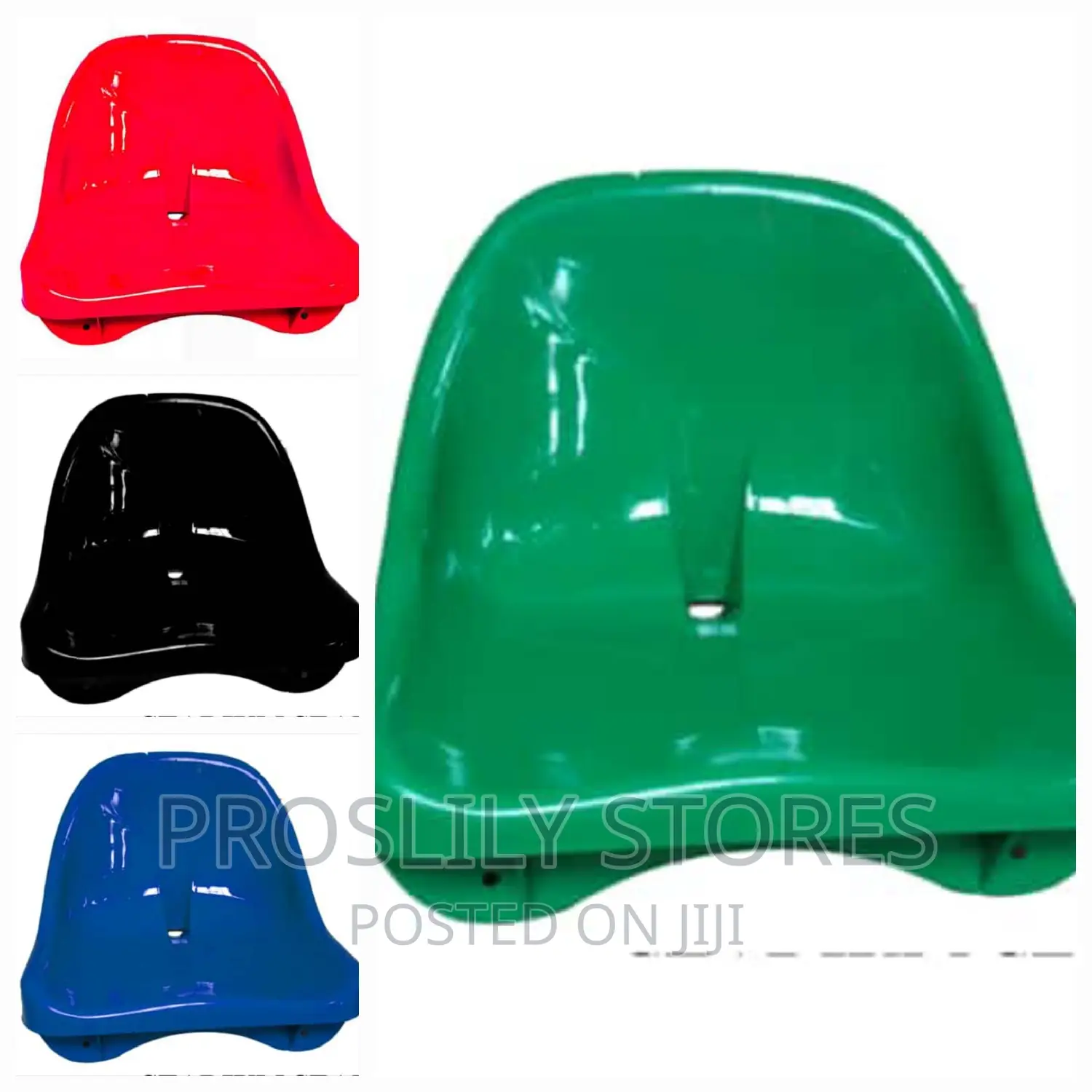 Plastic Medium Back Stadium Seat