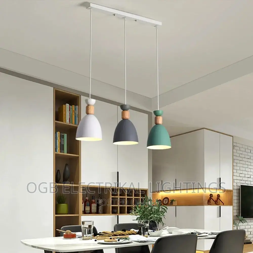 Multiple Colorful Restaurant Pendant Light