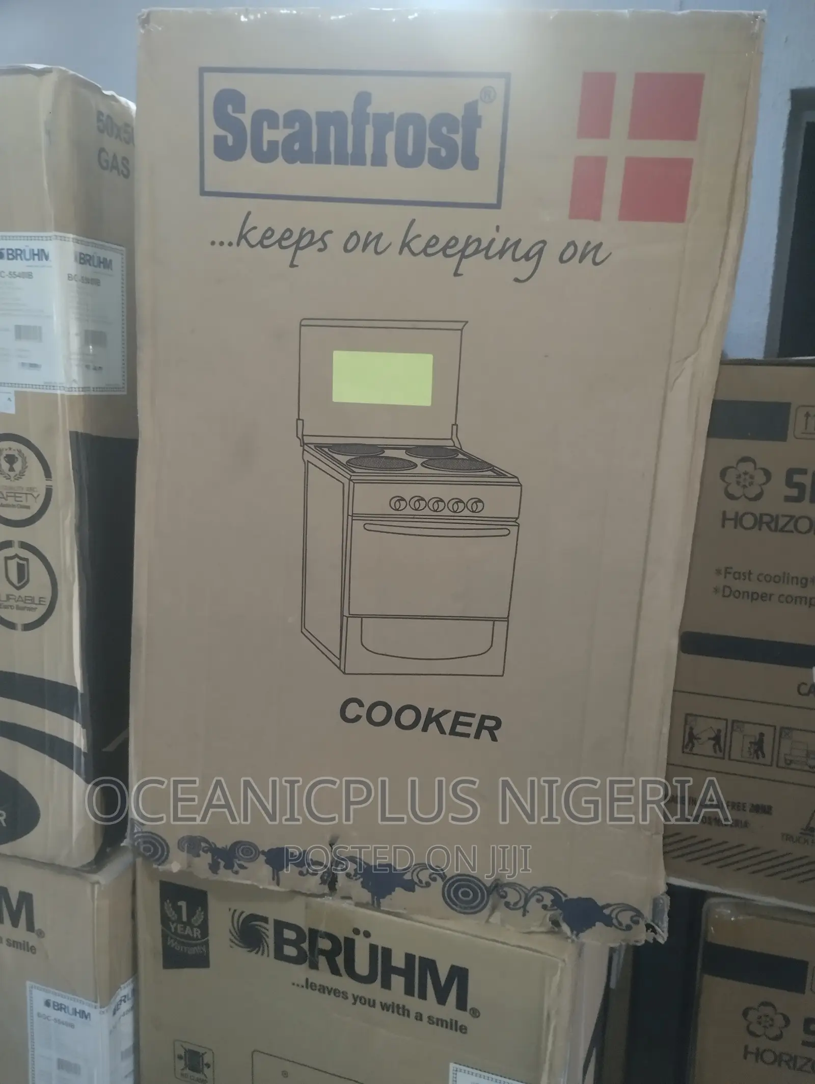 Best Selling Scanfrost 4 Burner Gas Cooker CK 5400 in Lagos Island (Eko