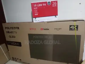 Efficient 85'' Polystar Qled Smart TV