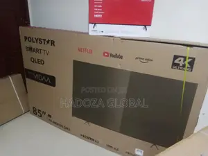 Efficient 85'' Polystar Qled Smart TV