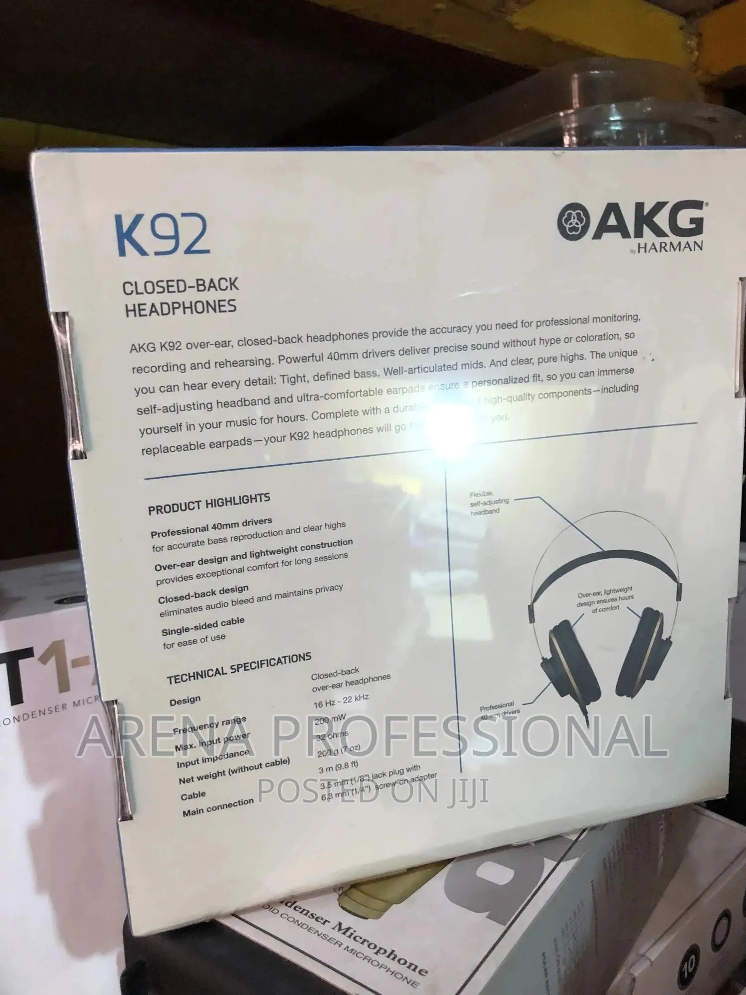 Akg K92 Headphone