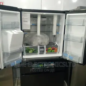 Hisense Refrigerator Sides By Side 560 Liters With Ice Maker