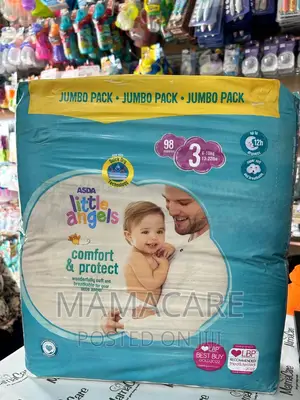 Little Angels Jumbo Pack Size 3 98 Nappies