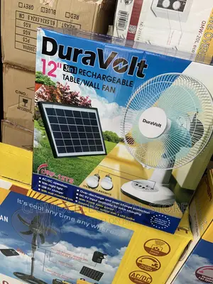 Dura Volts Rechargeable Fan