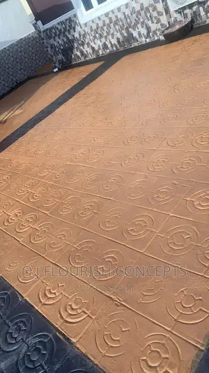 Repolishing Stamped Concrete