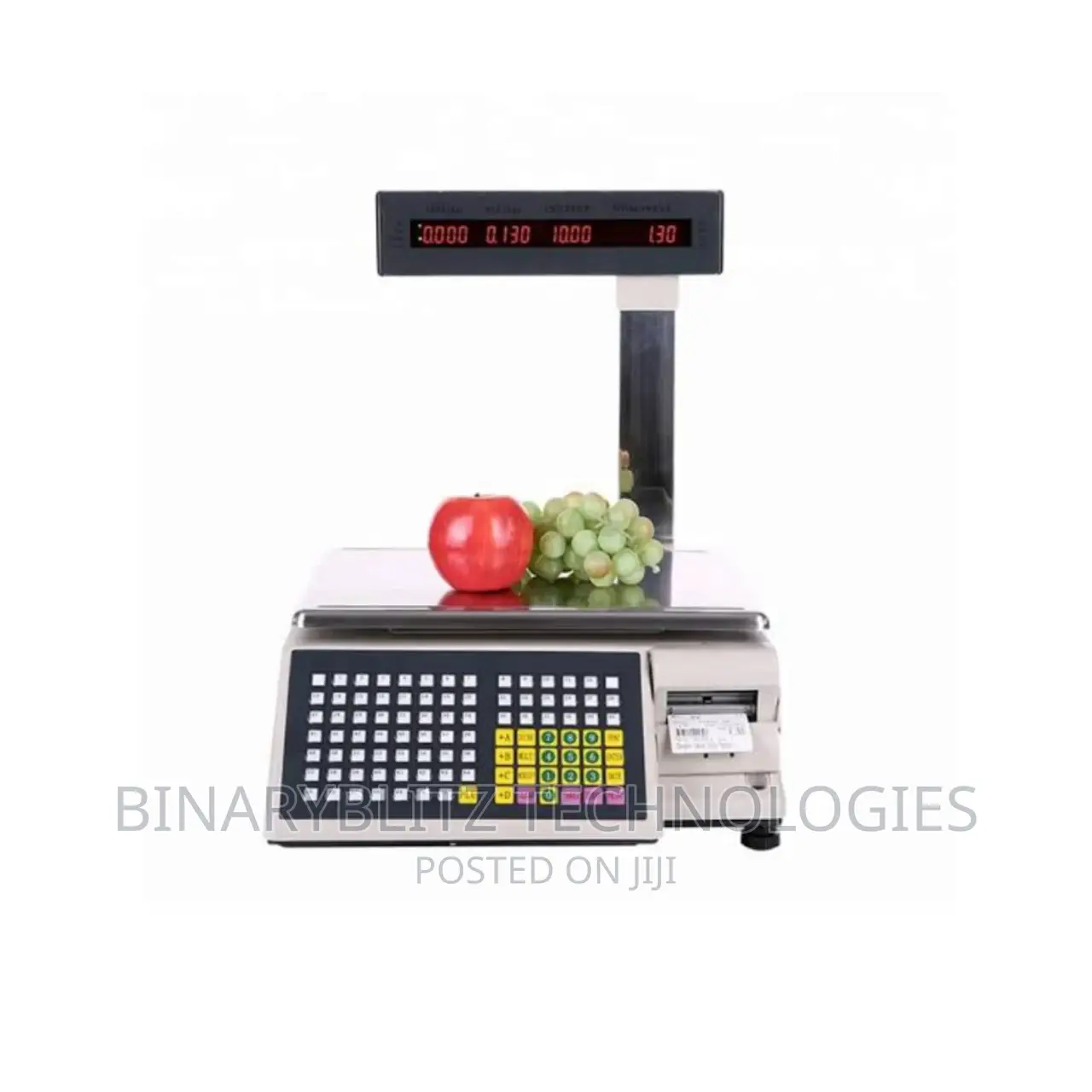 Electronic Barcode Printing Scale