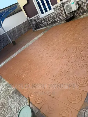 Stamped Concrete Flooring Repolishing