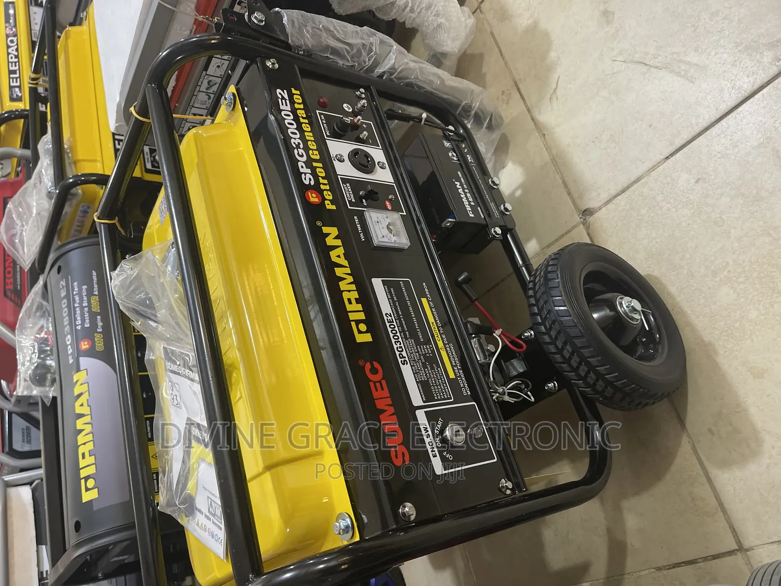 SPG 3000 Key Start Petrol Generator