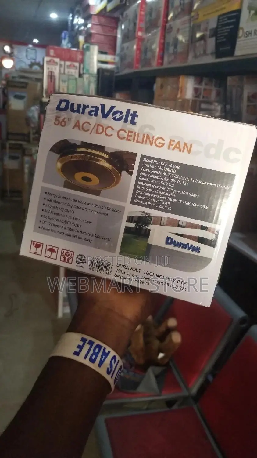 Solar Ceiling Fan
