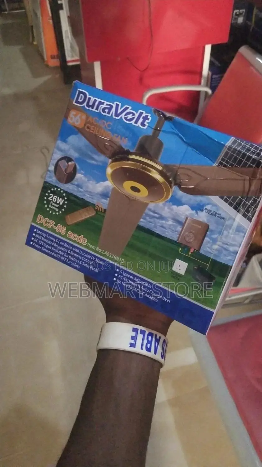 Solar Ceiling Fan