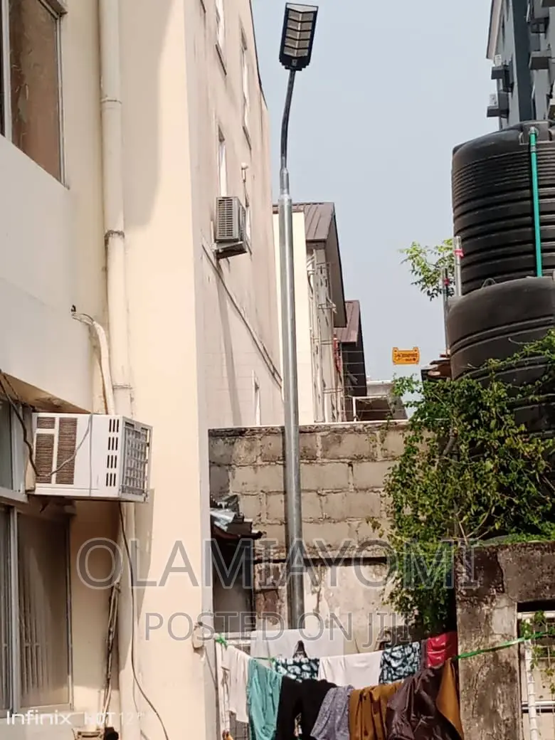 Strong Galvanized Solar Pole