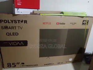 New Polystar 85 Inches Smart Tv, Qled