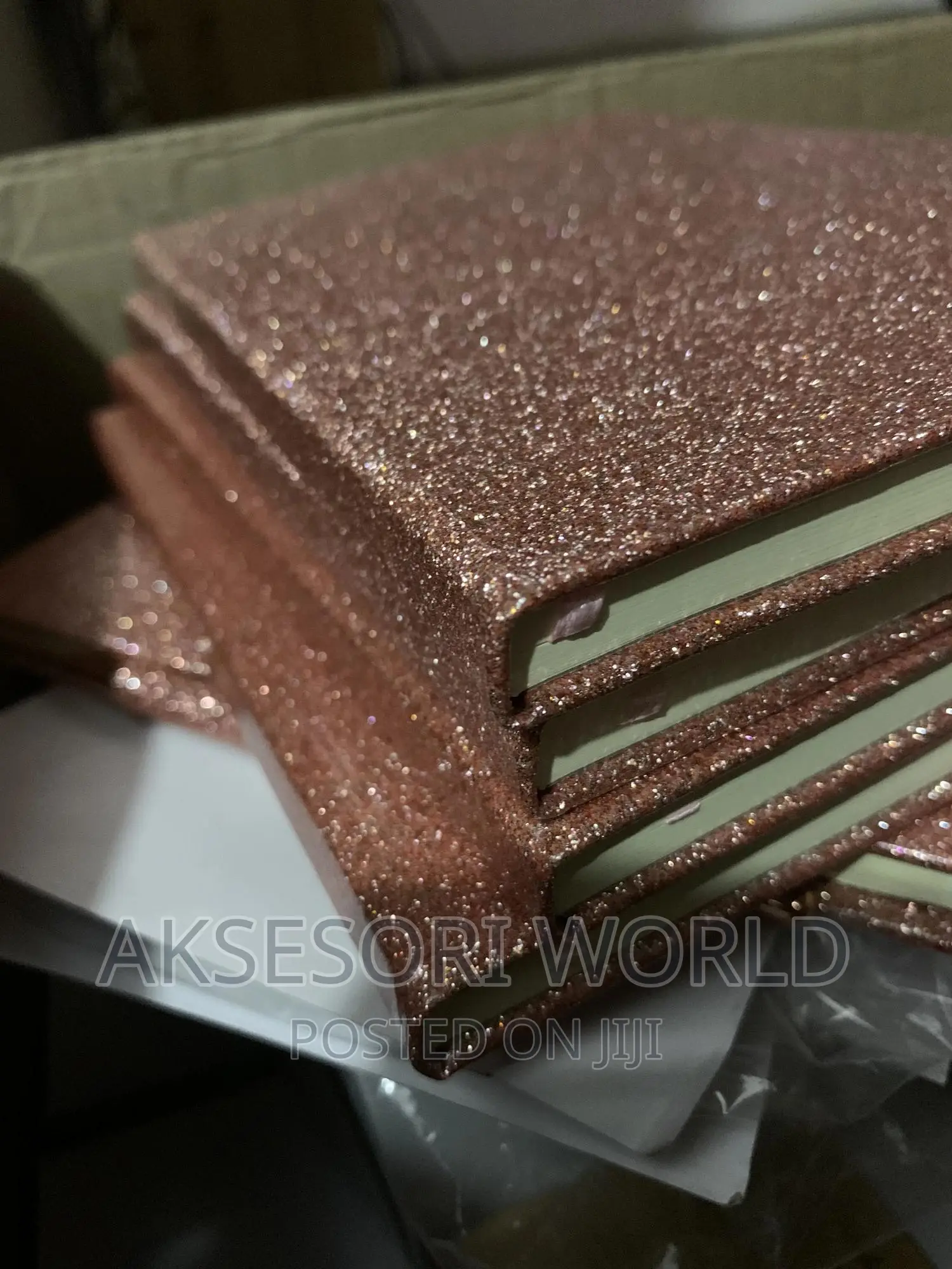 Corporate Notebook Set With Glitter