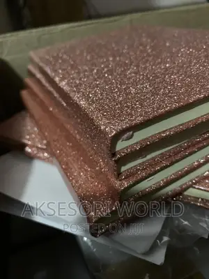 Corporate Notebook Set With Glitter