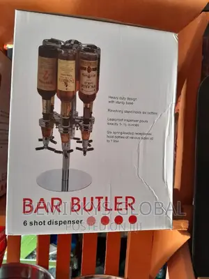 Photo - 6 Bottles Rotatory Wine Dispenser