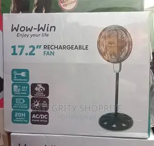 Wow Wow-Win 17.2 Inch Rechargeable Powerful Standing Fan