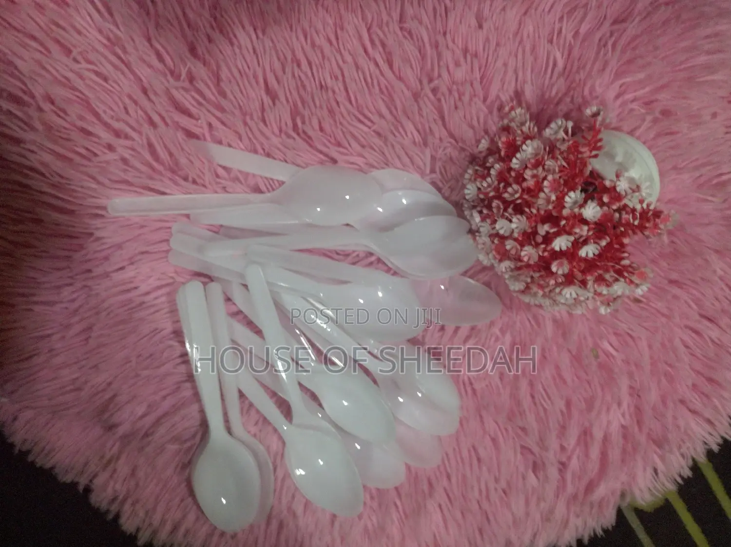 Disposable Plastic Spoon - 100pcs