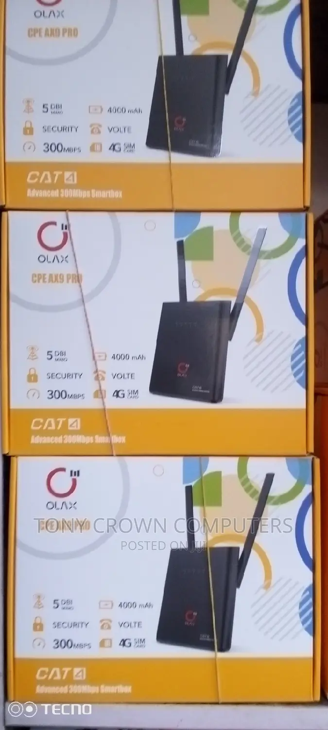 Olax Sim Router 4G 300mbps