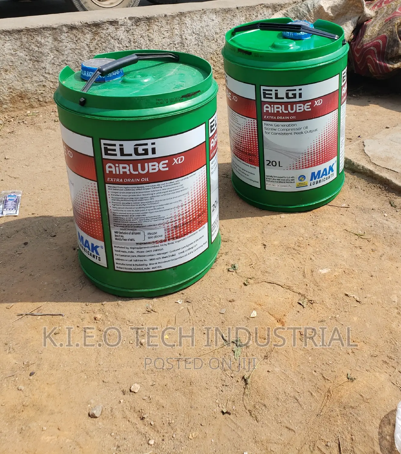 Elgi Screw Compressor Oil
