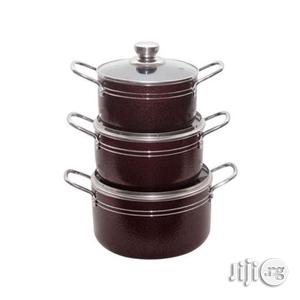 Master Chef Non Stick Pot By 3