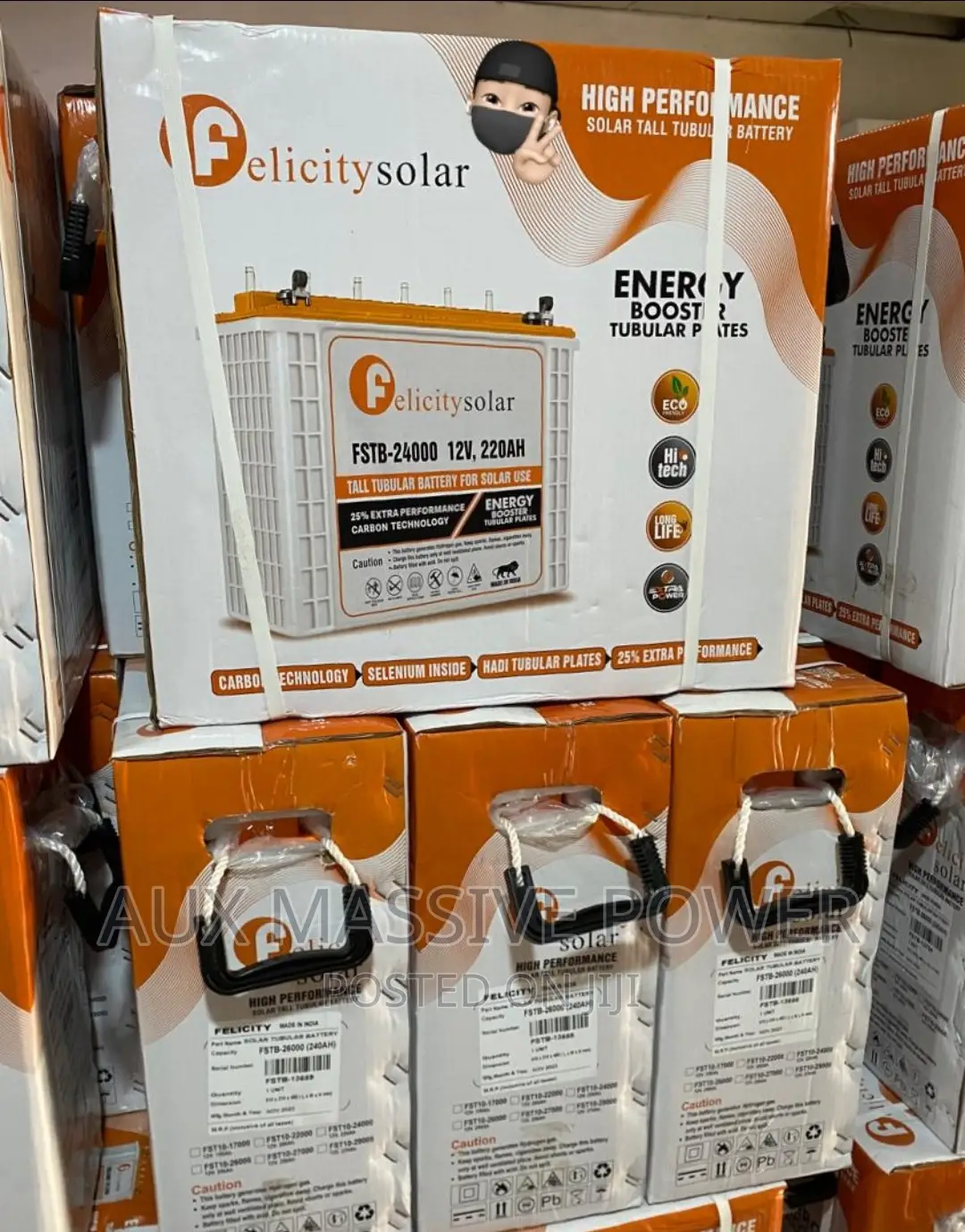 Felicity Tubular Battery