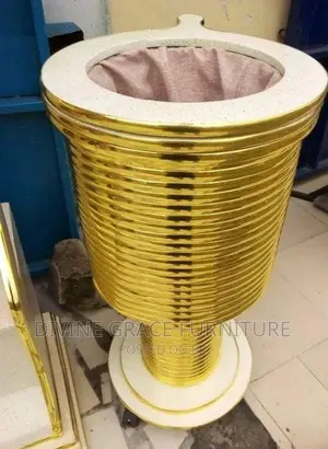Golden Offering Basket