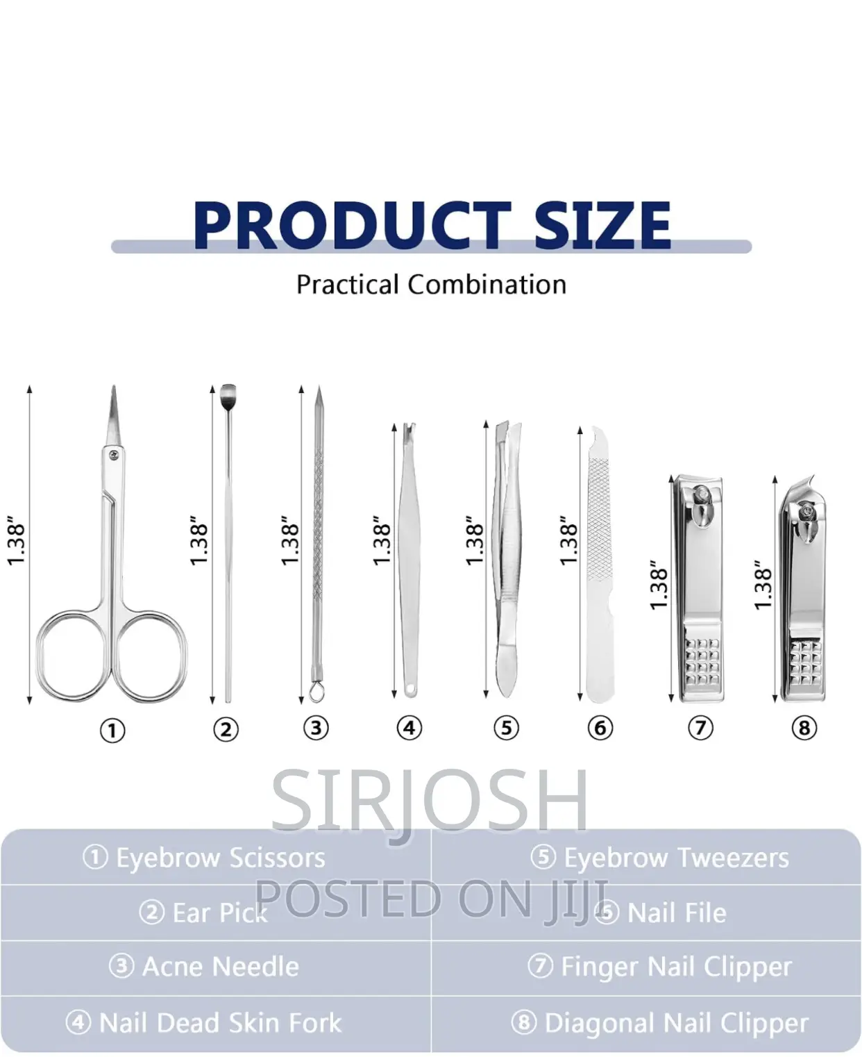 8 in 1 Manicure Sets