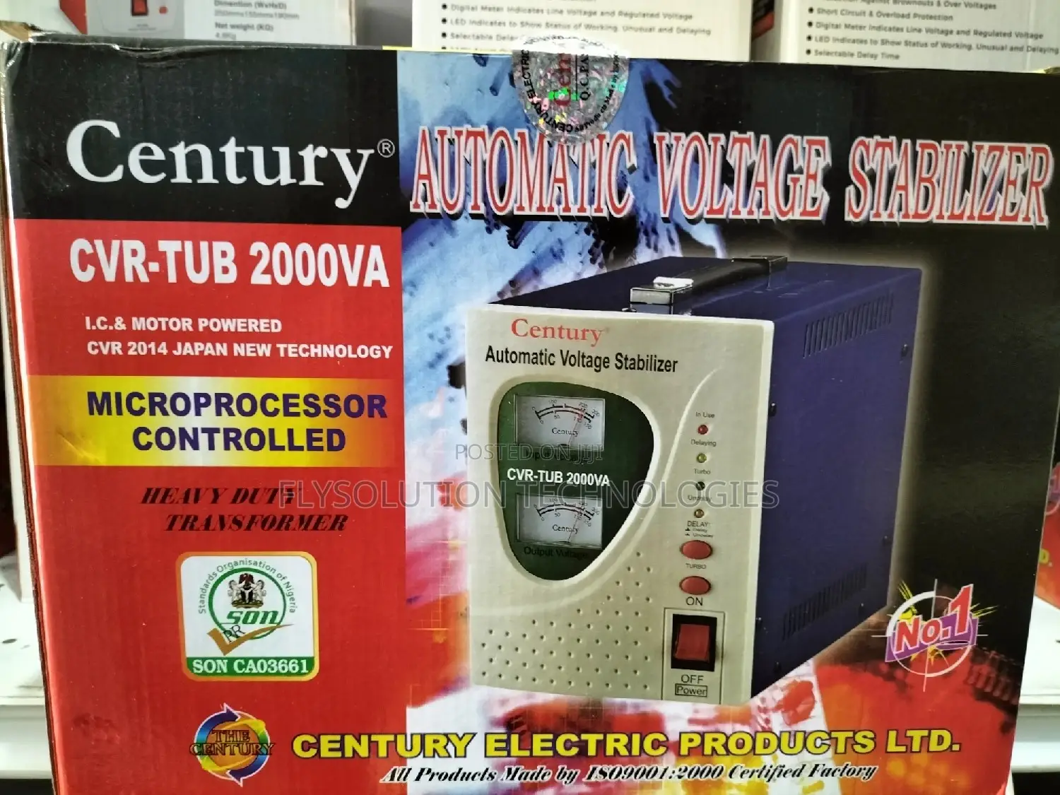Century Automatic Voltage Stabilizer - 2000w