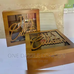 9 Grid Wooden Tea Box