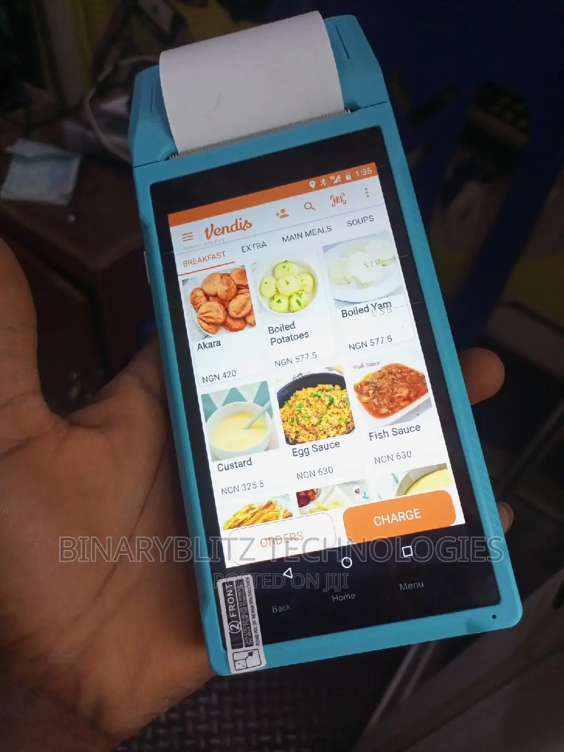 Handheld Point of Sales (Pos) - Android