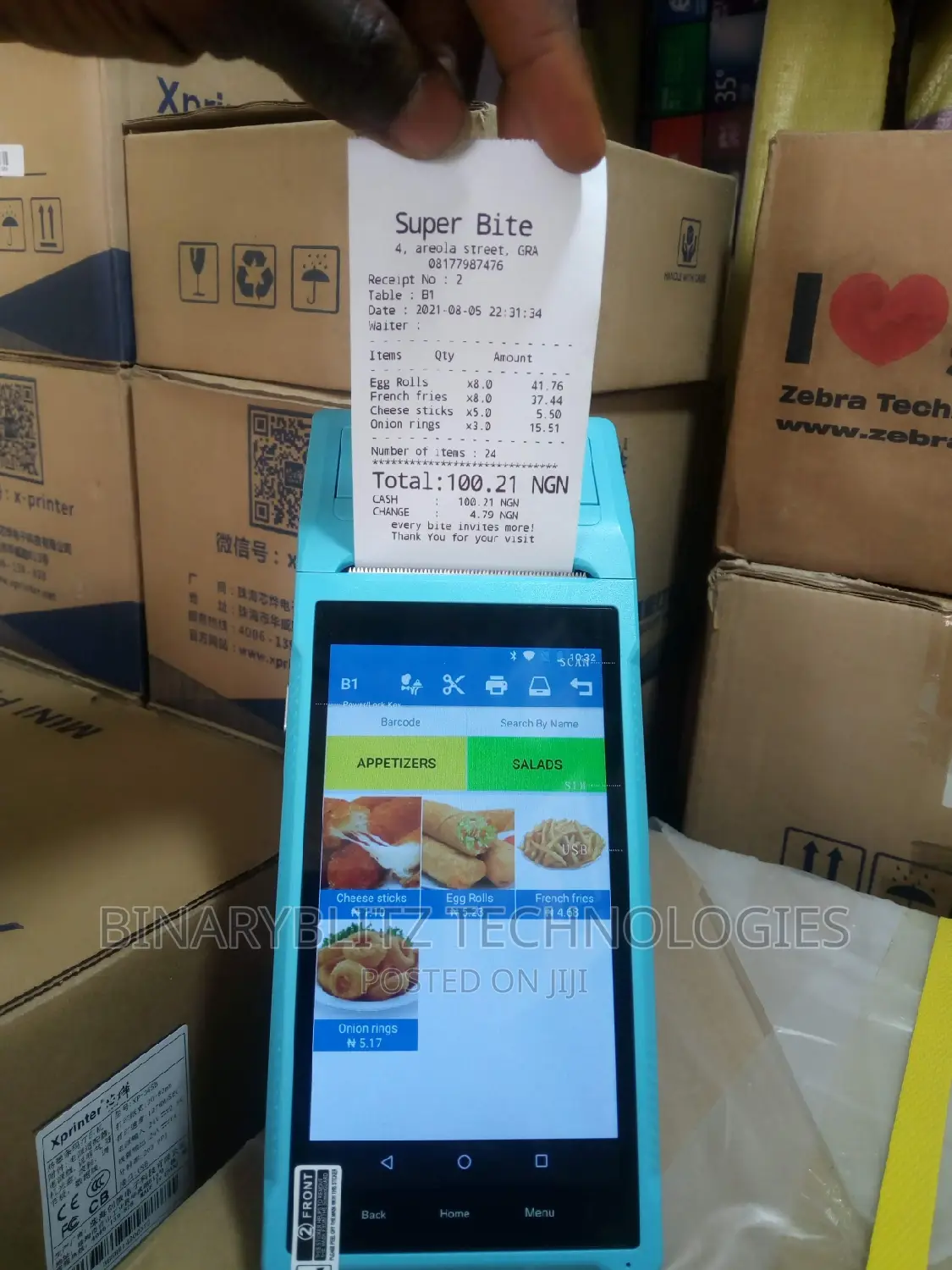 Handheld Point of Sales (Pos) - Android