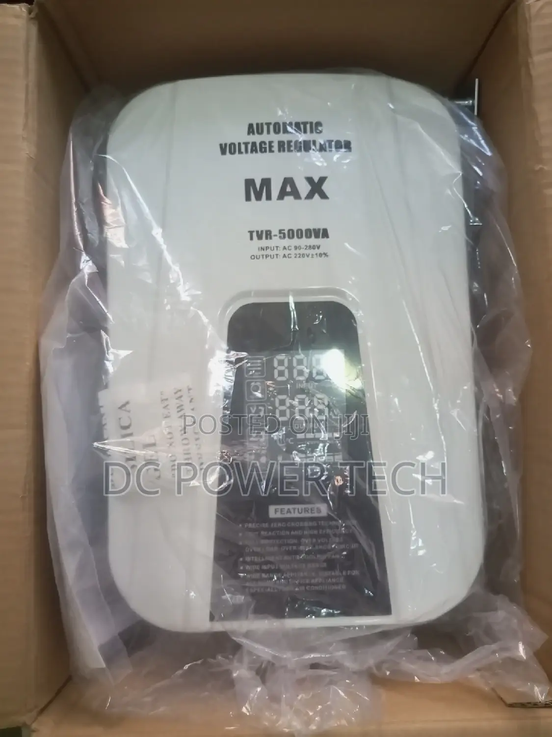 Max 5kva Servo Stabilizer With Input Voltage 90v to 260v