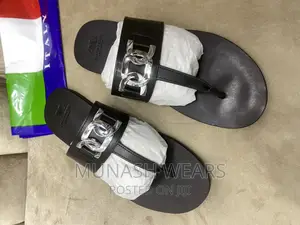 Italian Avalanche Leather Slippers