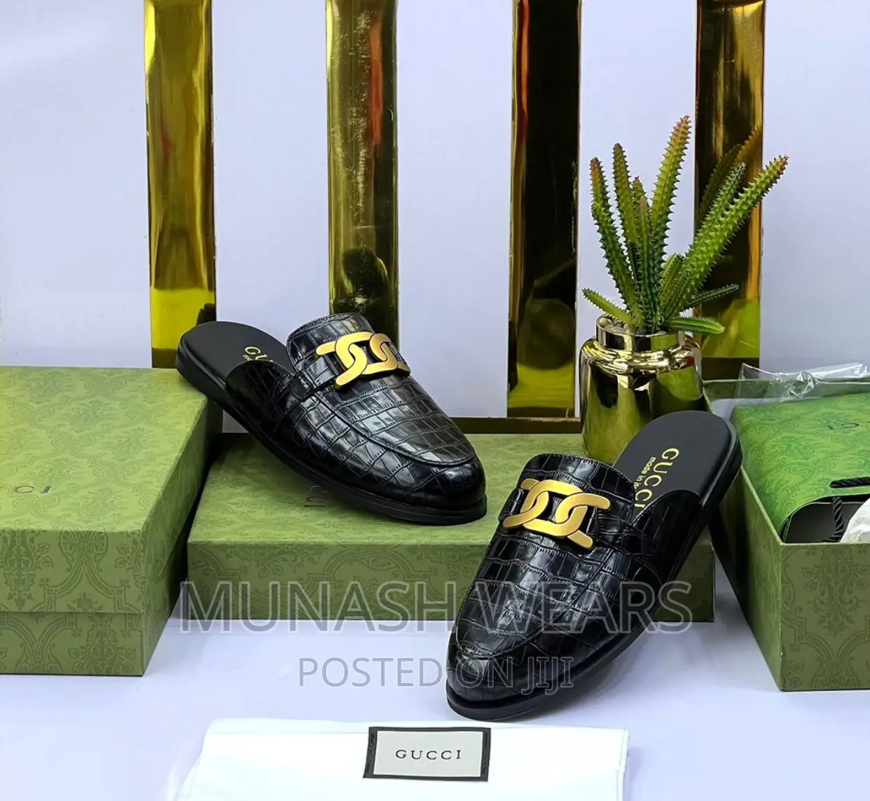 Original Leather Half Shoe