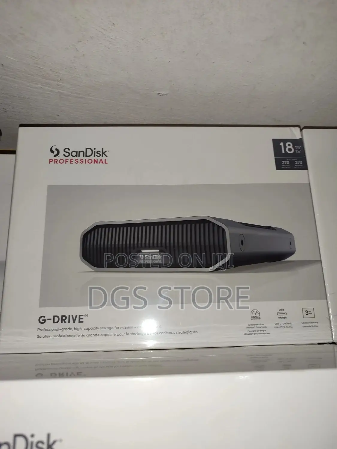 Sandisk G Drive Professional 18tb Hard Drive