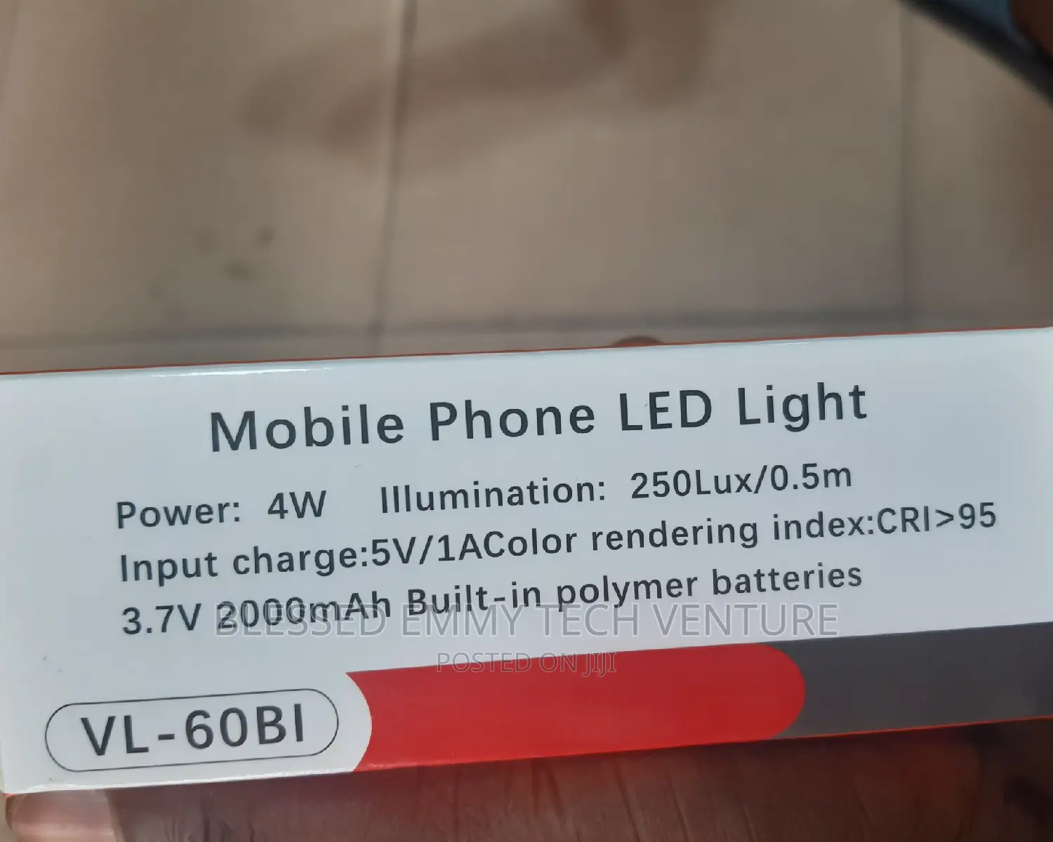 LED Phone Light, Selfie Light, 5000mah Rechargeable
