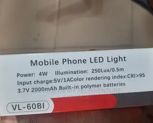 LED Phone Light, Selfie Light, 5000mah Rechargeable