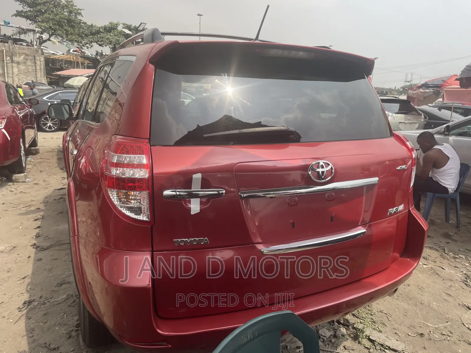 Toyota RAV4 Limited 2011 Red